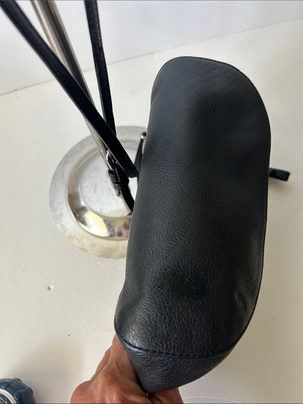 Marc By Marc Jacobs Black Leather Crossbody/ Top Handle Bag Boho RARE! - Picture 8 of 16